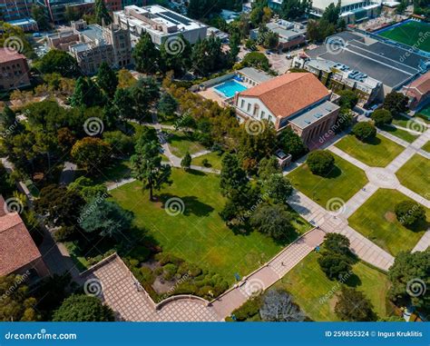 Aerial View Of The Campus At The University Of California Los Angeles