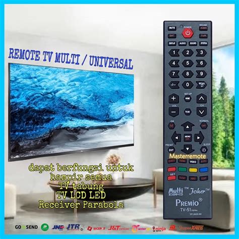 Jual Remot Remote Tv Multi Universal Tv Joker Premio Shopee