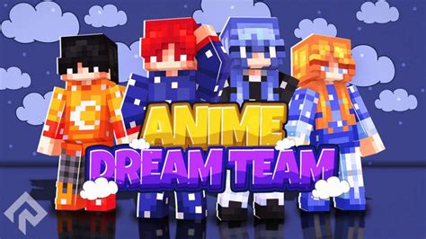 Anime Dream Team By Rareloot Minecraft Skin Pack Minecraft