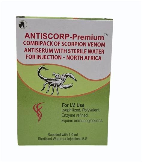 Antiscorp Premium Scorpion Venom Antiserum Injection At Rs Piece