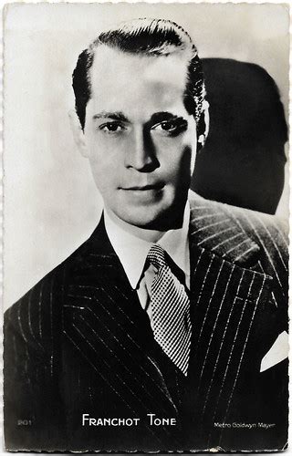 Franchot Tone French Postcard By Editions Pi Paris No Flickr