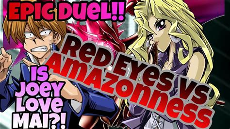 Yugioh Duel Links Drama Mai Falling In Love With Joey Who Ll Win