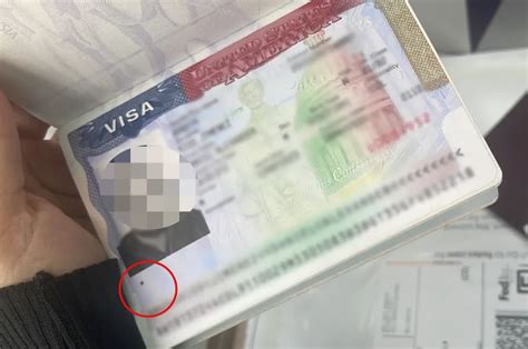 Qué significan los asteriscos en la visa