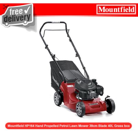 Mountfield Hp Hand Propelled Petrol Lawn Mower Cm Blade L Grass