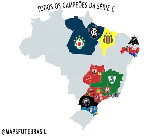 Todos os campeões da Série C por estados : r/futebol