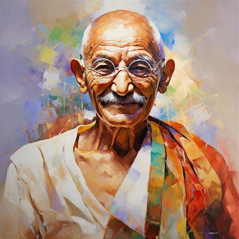 Premium Photo Mahatma Gandhi Indian Independence Fighter October