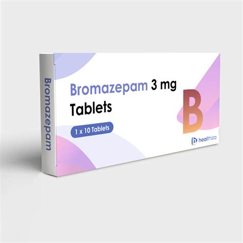 Bromazepam 3 Mg Tablet Supplier Manufacturer Exporter