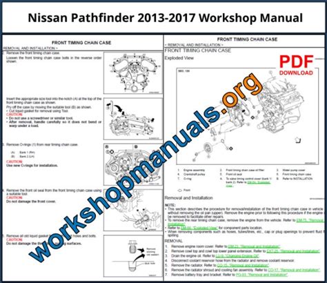 Nissan Pathfinder Service Manual