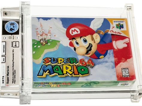 Super Mario 64 Becomes Most Expensive Video Game Ever After Unopened Cartridge Sells For £1 1m