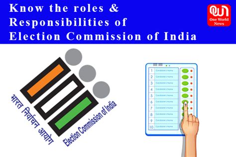 Responsibilities Of Election Commission Of India Ssc Cgl Chsl Ntpc