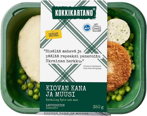 Kokkikartano Kiovan Kana Ja Muusi 350g S Kaupat Ruoan Verkkokauppa