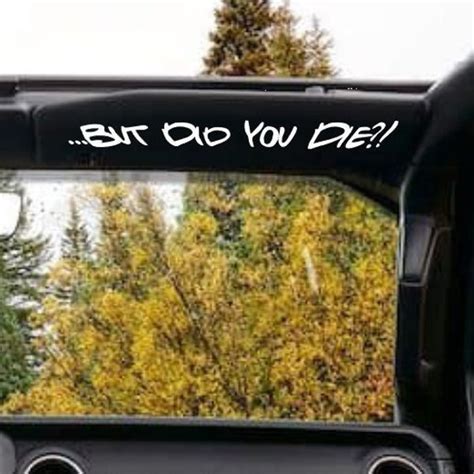 Funny Jeep Decal - Etsy