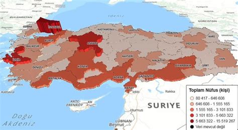 T Rkiye N Fusu A Kland Te Illerin Yeni N Fuslar Sivas Haber