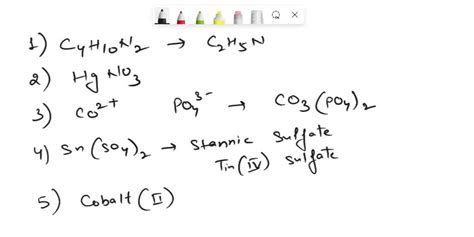 SOLVED: Give possible molecular formula for the empirical formula of ...