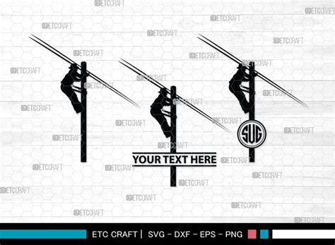 Lineman Monogram, Lineman Silhouette, Lineman SVG, Line Worker Svg ...