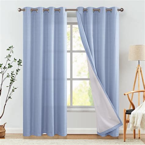 Amazon Jinchan Blackout Curtain For Bedroom Window 96 Inches Long