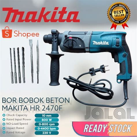 Jual BOR DRILL MAKITA HR 2470 3 FUNGSI BISA UNTUK BOBOK BETON KUALITAS