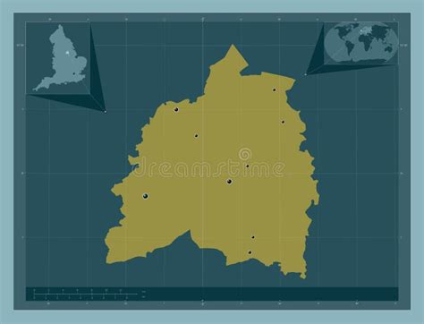 Bassetlaw England Great Britain Solid Major Cities Stock