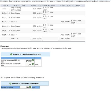 Solved Montoure Company Uses A Perpetual Inventory System Chegg