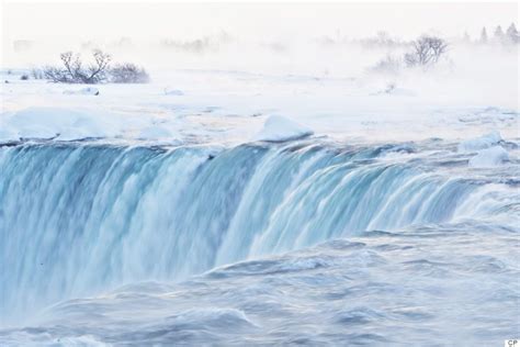 Niagara Falls Turns To A 'Frozen Rainbow' Amid The Cold