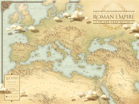 Ancient Roman Empire Map