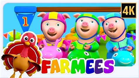 piggies song farmees nursery rhymes  kids baby