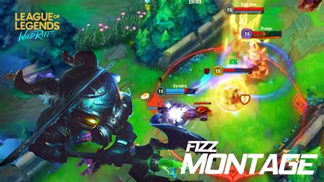 Wild Rift FIZZ Montage Best FIZZ Plays LoL Wild Rift Montage YouTube