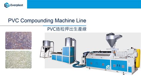 PVC Compounding Extrusion Machine Line Tainan Everplast