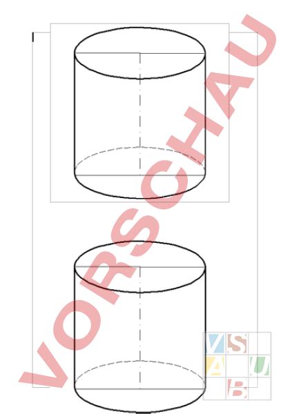 Arbeitsblatt Zylinder Geometrie Körper Figuren