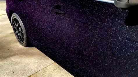 World S Blackest Paint And Sparkles Make A Car Look Like The Night Sky