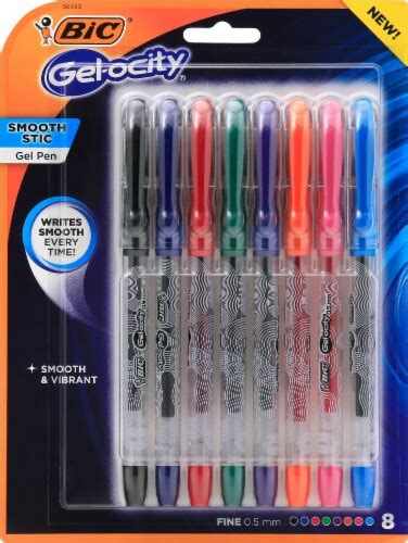 Bic Gelocity Assorted Gel Pens Pk Frys Food Stores