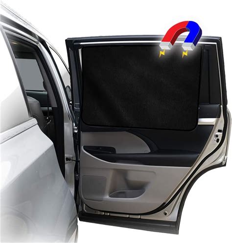 Zatooto Parasol Para Ventana Lateral De Coche Unidades Color Negro