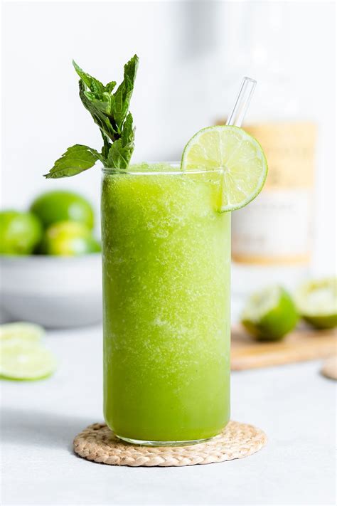 Frozen Mojito The Healthful Ideas