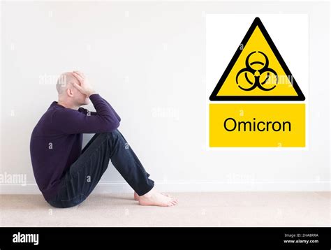 Self Isolating Due To Omicron Variant Positive Test Stock Photo Alamy