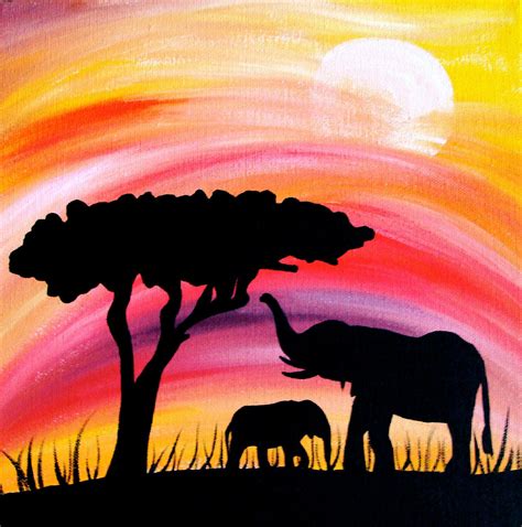 African Safari Paintings - Painting Photos