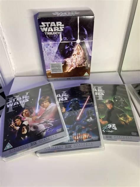 STAR WARS TRILOGY Limited Edition 3 Disc Box Set THX 14 90 PicClick UK