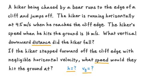 Question Video Kinematics Of Conversion Between Gravitational