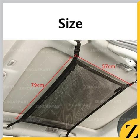 Jual Jaring Cargo Atap Plafon Dalam Mobil Car Ceiling Organizer Net