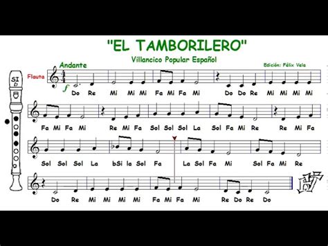 Planes Vender Veredicto Partitura Del Tamborilero Para Flauta Elevaci N