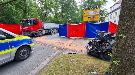 T Dlicher Unfall B Ist Am Klinikum Lemgo Voll Gesperrt