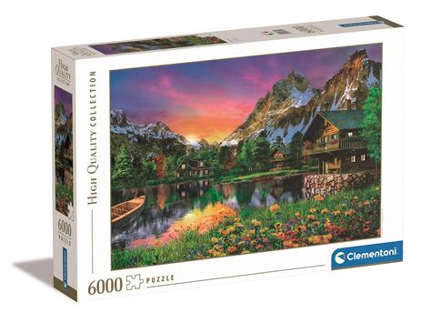 Clementoni Puzzle Hq Alpine Lake El Clementoni Sklep