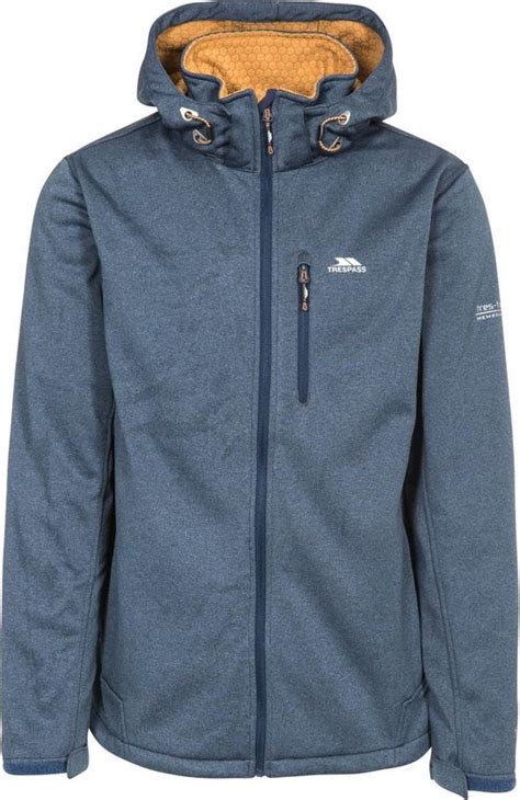 Trespass Heren Maynard Tp Softshell Jas Navy Bol