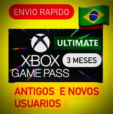 Xbox Game Pass 3 Meses Mercadolivre 📦