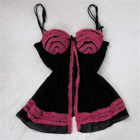 MCBLING LINGERIE SLIP SIZE MEDIUM MISSING A Depop