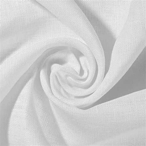 Linen Fabric 60 Wide Natural 100 Linen By 1 White