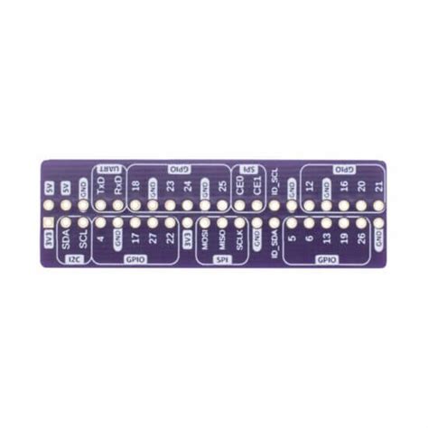 Unit Tarjeta De Referencia Gpio Para Raspberry Pi B Unit Electronics