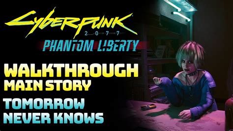 Cyberpunk 2077 Phantom Liberty Tomorrow Never Knows YouTube