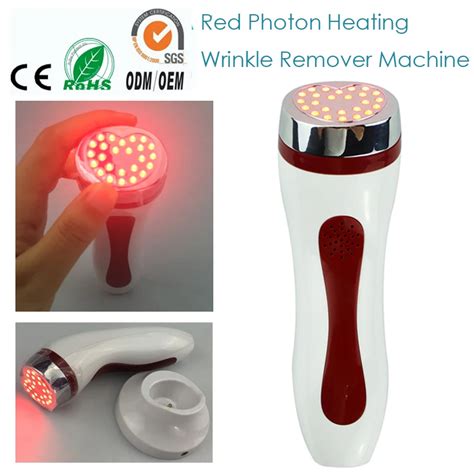 Portable Home Use Pdt Red Led Light Photon Therapy Wrinkle Remover Skin