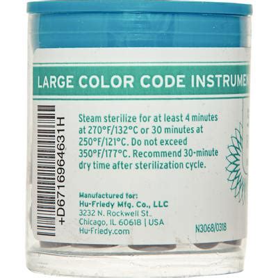 Ims Color Code Rings Large Pkg Gray