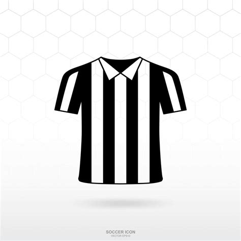 Referee Shirt Icon Soccer Football Sport Sign And Symbol For Template